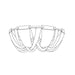 Tassel Aluminum Chain Ceiling Light - DWHOME