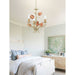 Southport Sage Rose Chandelier-DWHOME