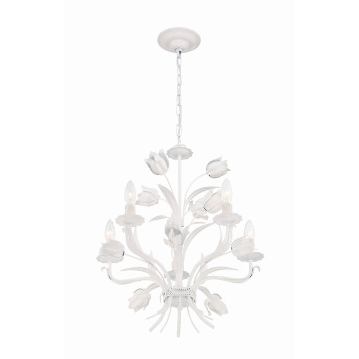 Southport Sage Rose Chandelier-DWHOME