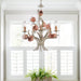 Southport Sage Rose Chandelier-DWHOME