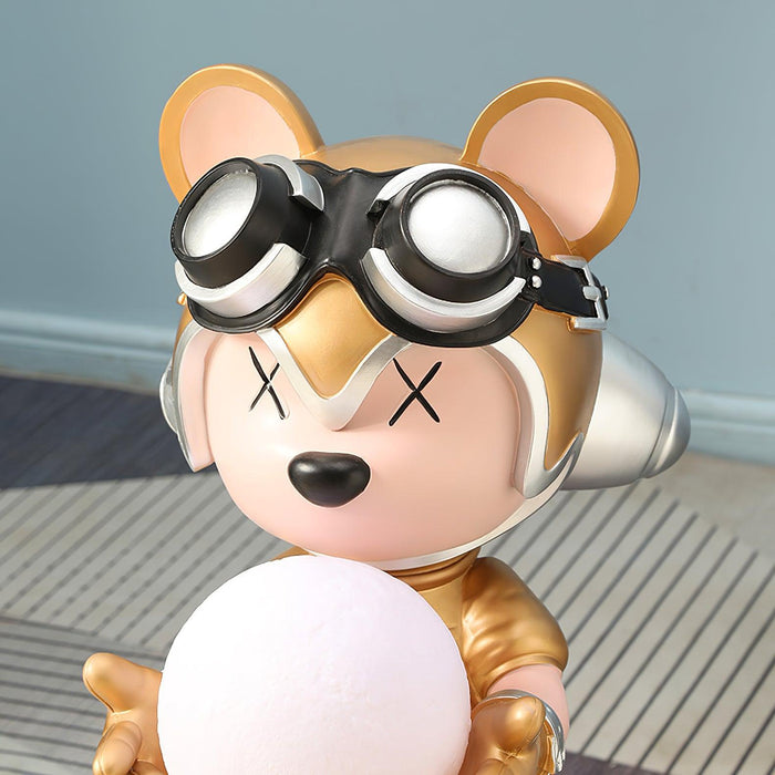 Space Bear Built-in Battery Floor Lamp-DWHOME