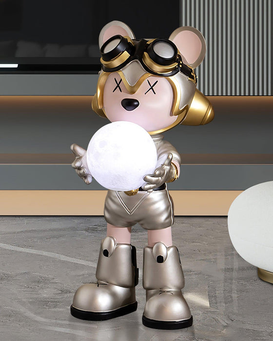 Space Bear Built-in Battery Floor Lamp-DWHOME