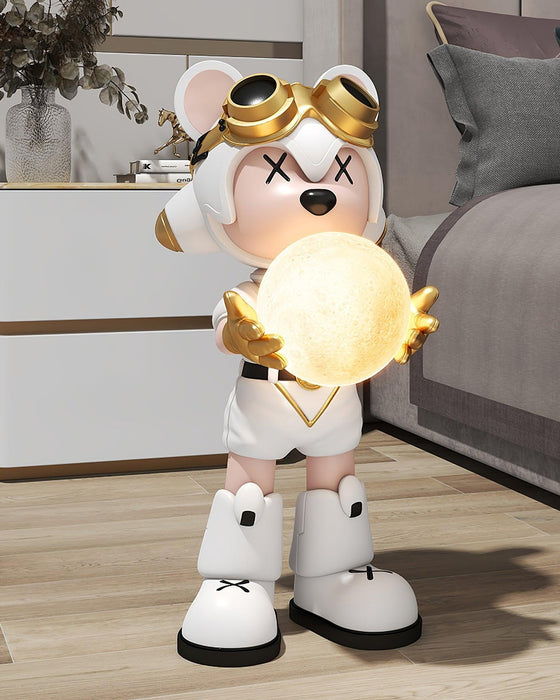 Space Bear Built-in Battery Floor Lamp-DWHOME