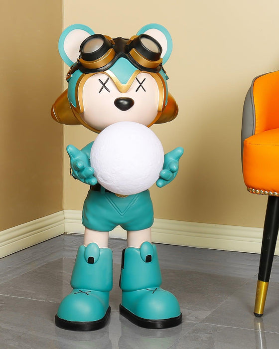Space Bear Built-in Battery Floor Lamp-DWHOME