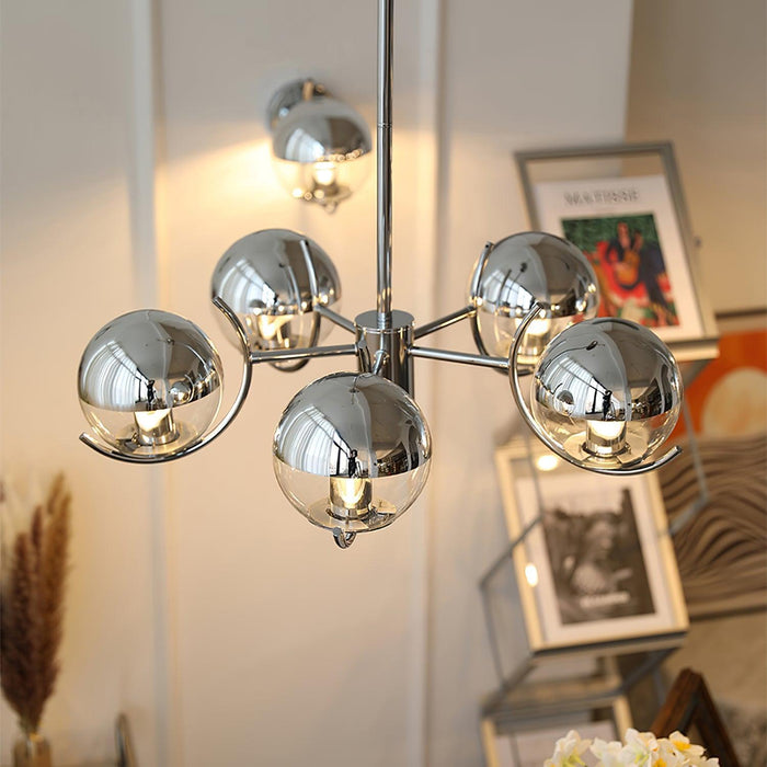 Space Ball Chandelier-DWHOME