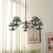 Space Ball Chandelier-DWHOME