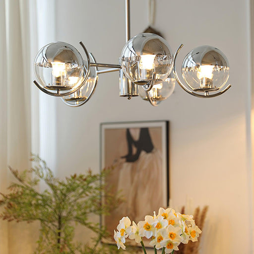 Space Ball Chandelier-DWHOME