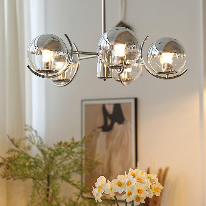 Space Ball Chandelier-DWHOME
