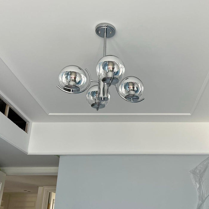 Space Ball Chandelier-DWHOME