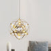 Gold Spark Ball Pendant Light-DWHOME