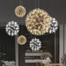 Gold Spark Ball Pendant Light-DWHOME
