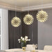 Silver Spark Ball Pendant Light-DWHOME