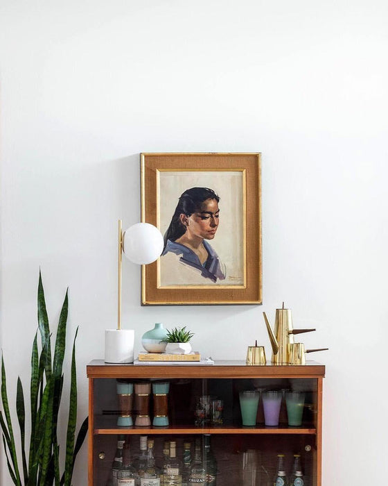 Sphere & Stem Table Lamp - DWHOME