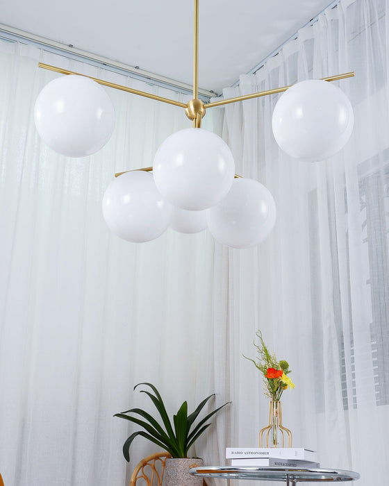 Sphere & Stem Chandelier - DWHOME