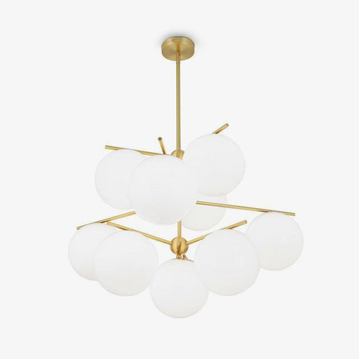 Sphere & Stem Chandelier-DWHOME