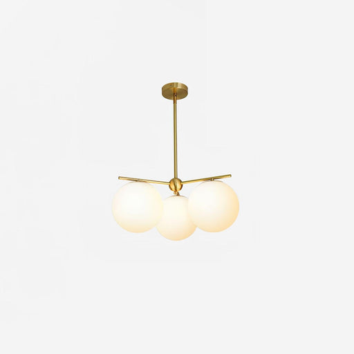 Sphere & Stem Chandelier-DWHOME
