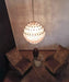 Spherical Murano Poliedri Pink Glass Chandelier-DWHOME