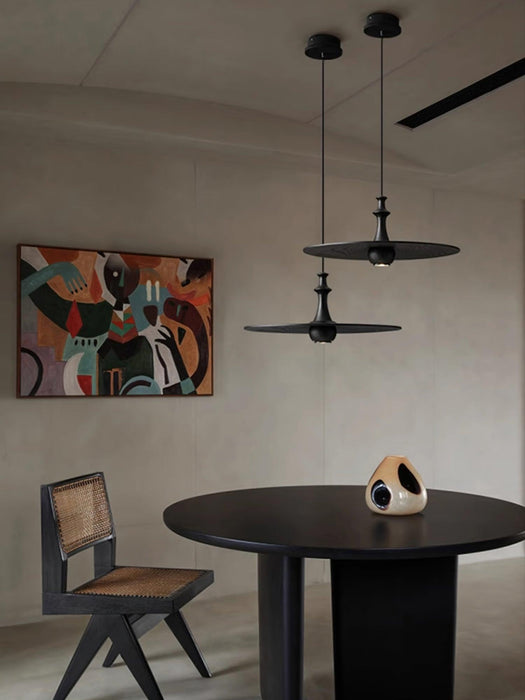 Spindle Disc Pendant Lamp-DWHOME