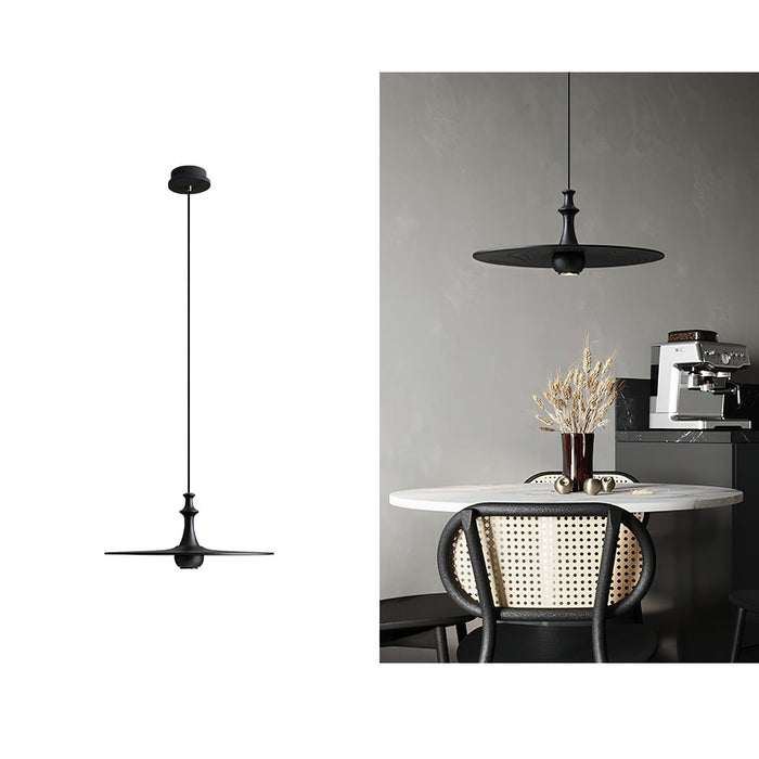 Spindle Disc Pendant Lamp-DWHOME