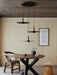 Spindle Disc Pendant Lamp-DWHOME