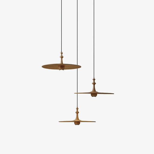 Spindle Disc Pendant Lamp-DWHOME