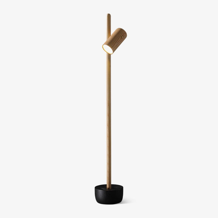 Spotlight Wood Floor Lamp-DWHOME