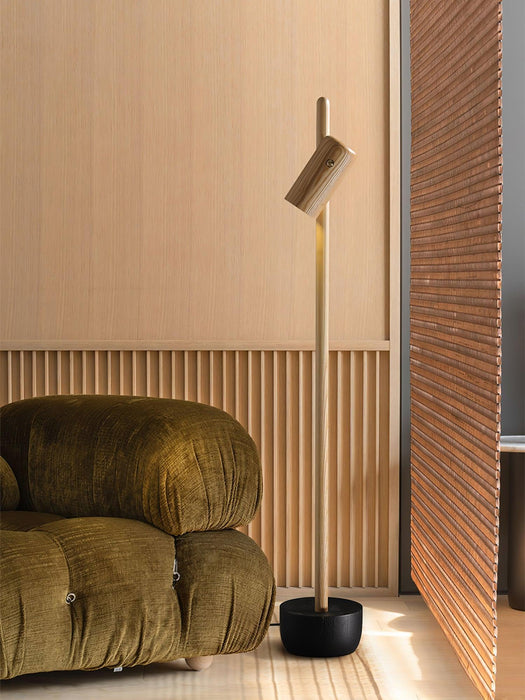 Spotlight Wood Floor Lamp-DWHOME
