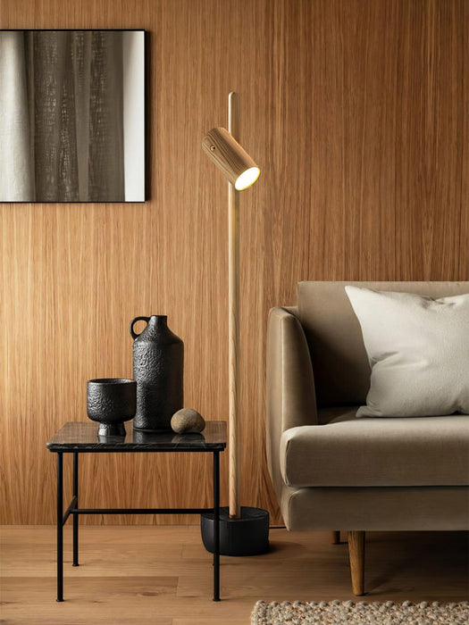 Spotlight Wood Floor Lamp-DWHOME