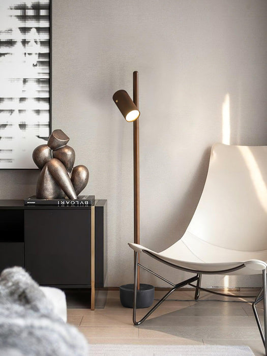 Spotlight Wood Floor Lamp-DWHOME