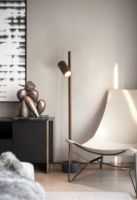 Spotlight Wood Floor Lamp-DWHOME