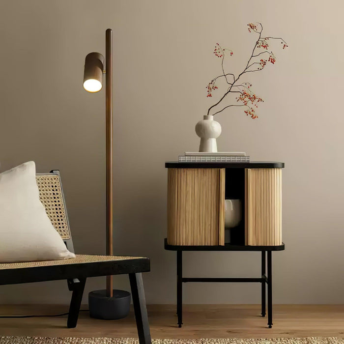 Spotlight Wood Floor Lamp-DWHOME