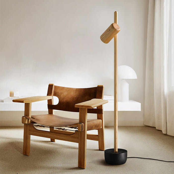 Spotlight Wood Floor Lamp-DWHOME