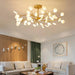 Sputnik Branch Firefly Chandelier Gold&Black - DWHOME