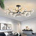 Sputnik Branch Firefly Chandelier Gold&Black - DWHOME