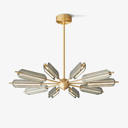 Sputnik Brass Chandelier-DWHOME