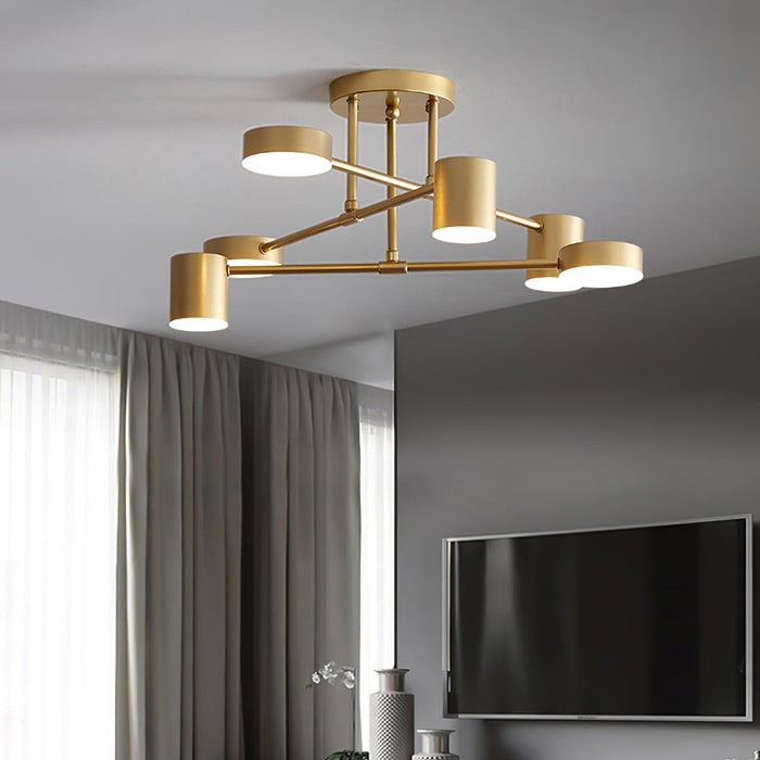 Sputnik Ceiling Light-DWHOME