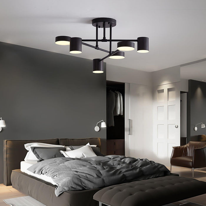 Sputnik Ceiling Light-DWHOME