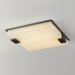 Square Alabaster Ceiling Lamp-DWHOME