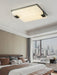 Square Alabaster Ceiling Lamp-DWHOME