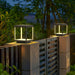 Square Frame Post Outdoor Light-DWHOME