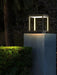Square Frame Post Outdoor Light-DWHOME