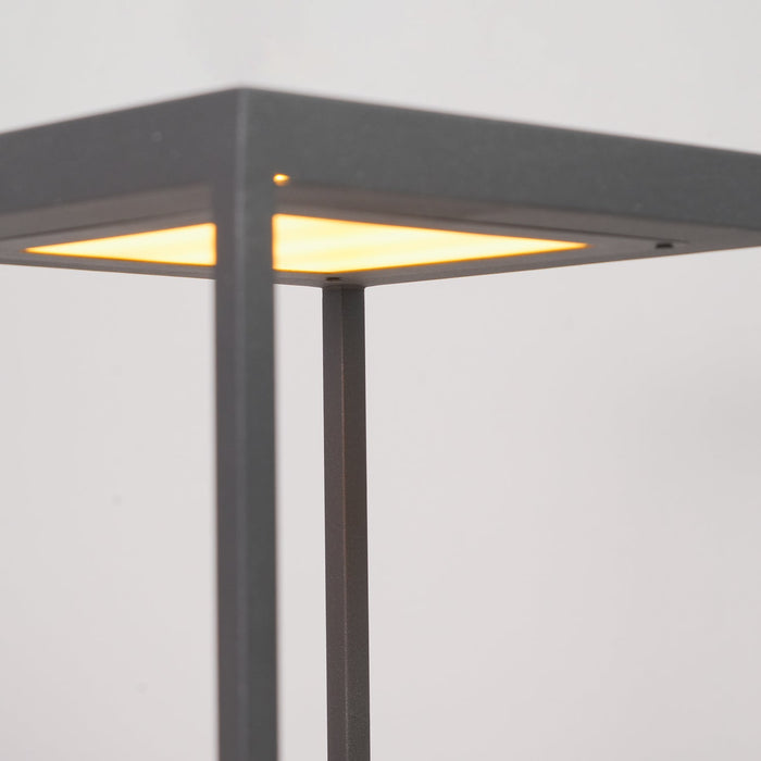 Square Frame Solar Outdoor Light-DWHOME