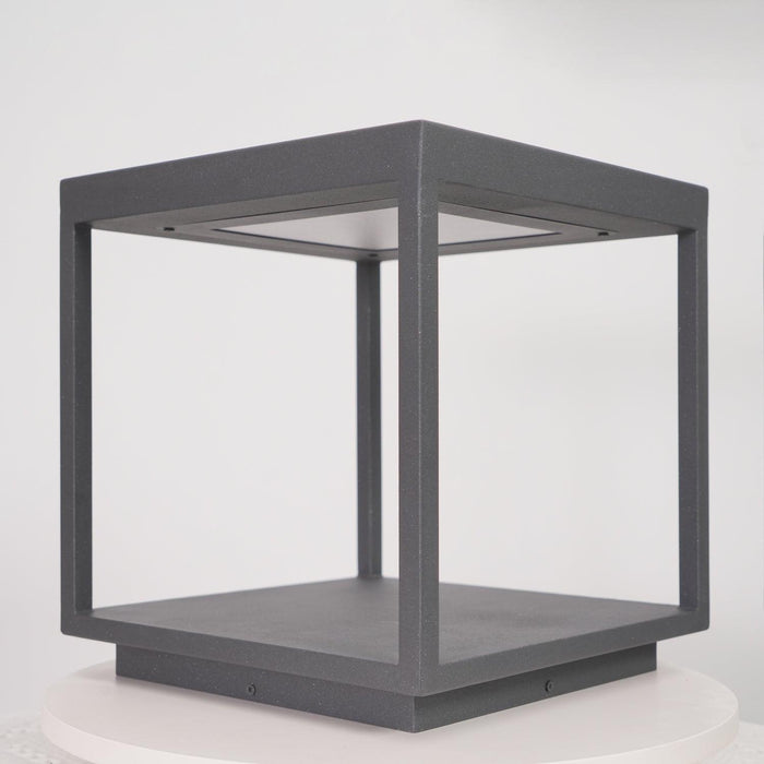 Square Frame Post Outdoor Light-DWHOME