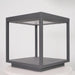 Square Frame Post Outdoor Light-DWHOME