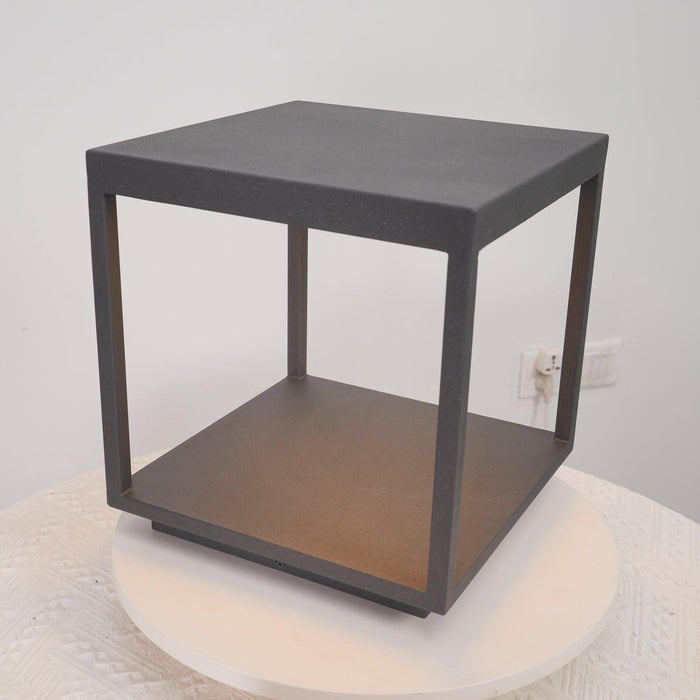 Square Frame Post Outdoor Light-DWHOME