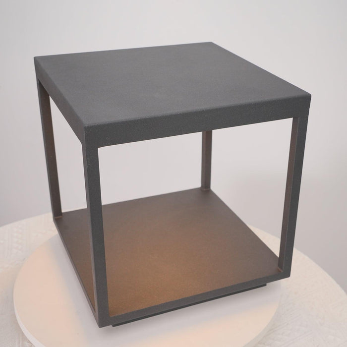 Square Frame Post Outdoor Light-DWHOME