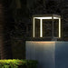 Square Frame Solar Outdoor Light-DWHOME