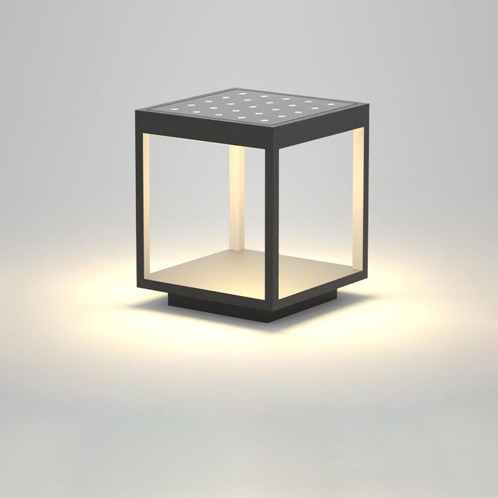 Square Frame Solar Outdoor Light-DWHOME