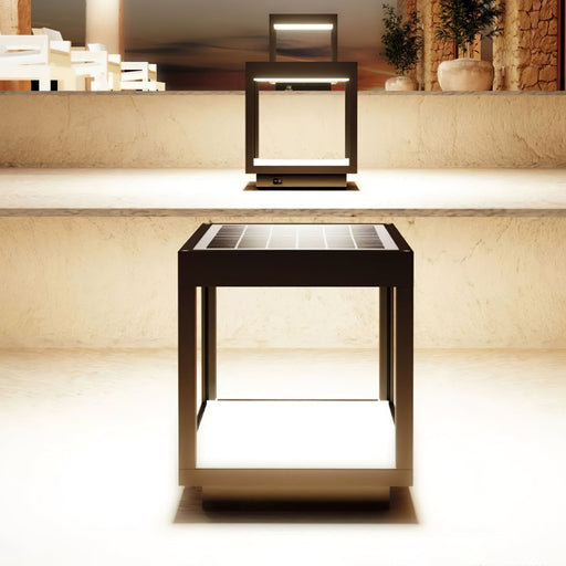 Square Frame Solar Outdoor Light-DWHOME