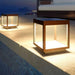 Square Frame Solar Outdoor Light-DWHOME
